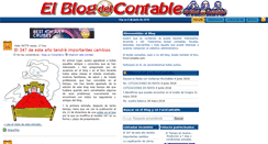 Desktop Screenshot of elblogdelcontable.com